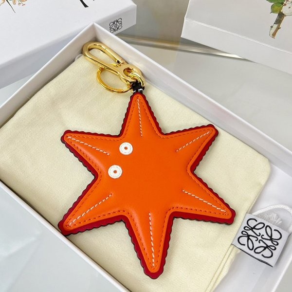 Extremely rare! Loewe Star Charm Keychain Replica loj24051
