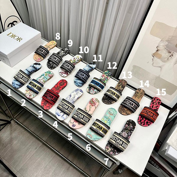 [Popular item] Dior DWAY sandals copy ☆ Various colors available DWAY mules KCQ209TJE