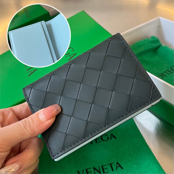 Bottega Veneta Replica Intrecciato Business Card Case bof96697