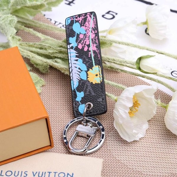 Louis Vuitton Monogram Eclipse Keychain Replica MP2626