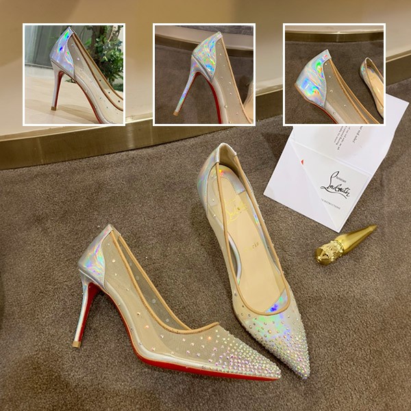Christian Louboutin Follies Strass 100 Pumps Replica Ruh15246