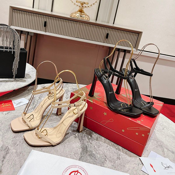 Louboutin Replica Condora 100MM Leather Pumps 2 Colors Rur04397