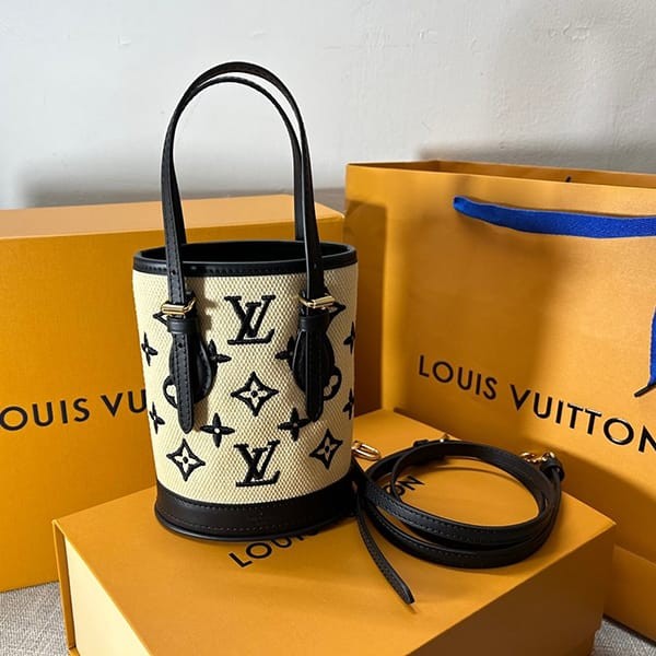 No.1 Popular Louis Vuitton Nano Bucket Shoulder Bag Replica M82418 No.1 Popular Louis Vuitton Nano Bucket Shoulder Bag Replica M82418