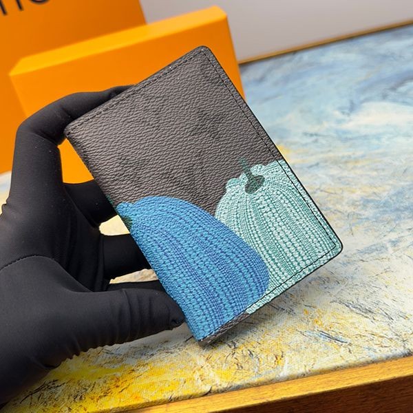 n-grade Recommended [Yayoi Kusama collaboration] Louis Vuitton folding wallet replica ★ bi-fold vuz02536