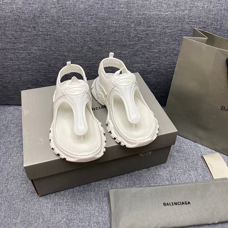 Balenciaga Sandals Replica Triple S Fake Clear Sole 536737W09OM5504 Sandals