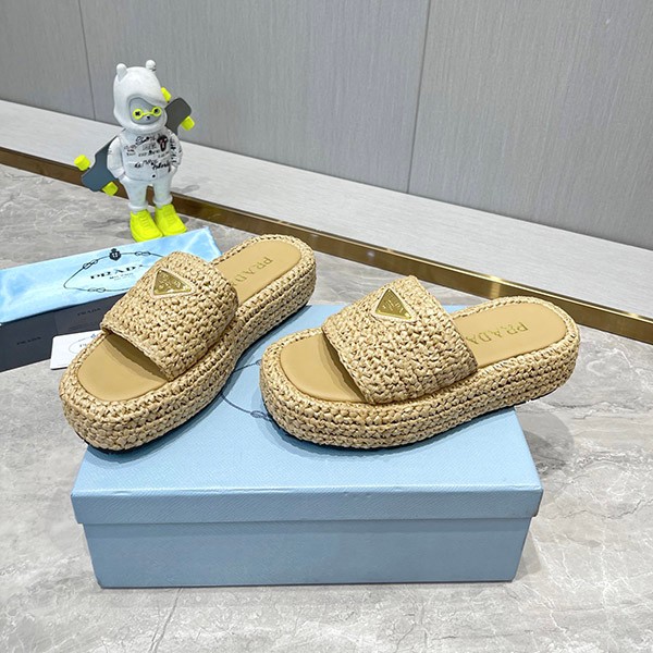 Hard to find ★ Prada sandals replica? Raffia flatform puc79247 Hard to find ★ Prada sandals replica? Raffia flatform puc79247