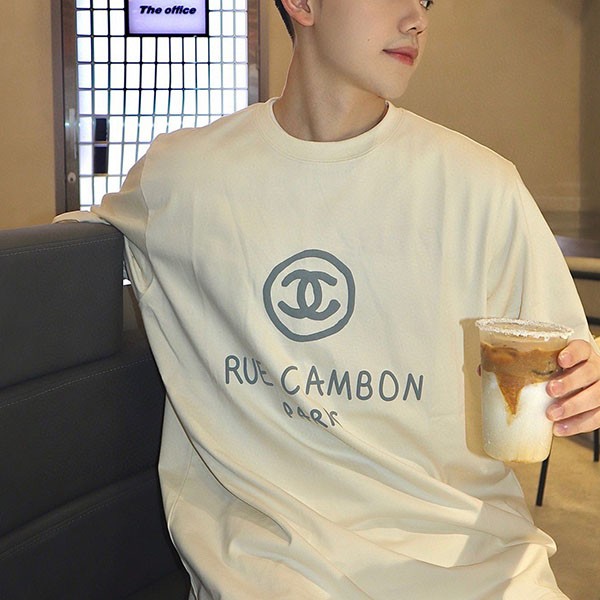 Chanel CC logo cotton T-shirt replica shk33676
