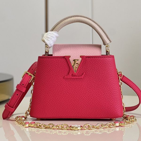[Very easy to use] Louis Vuitton Capucines MINI handbag copy vuv99824
