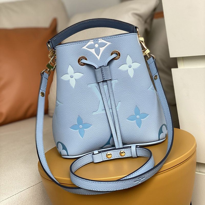 ★21SS New Louis Vuitton NeoNoe BB Fake Shoulder Bag★Monogram Blue M45709 ★21SS New Louis Vuitton NeoNoe BB Fake Shoulder Bag★Monogram Blue M45709