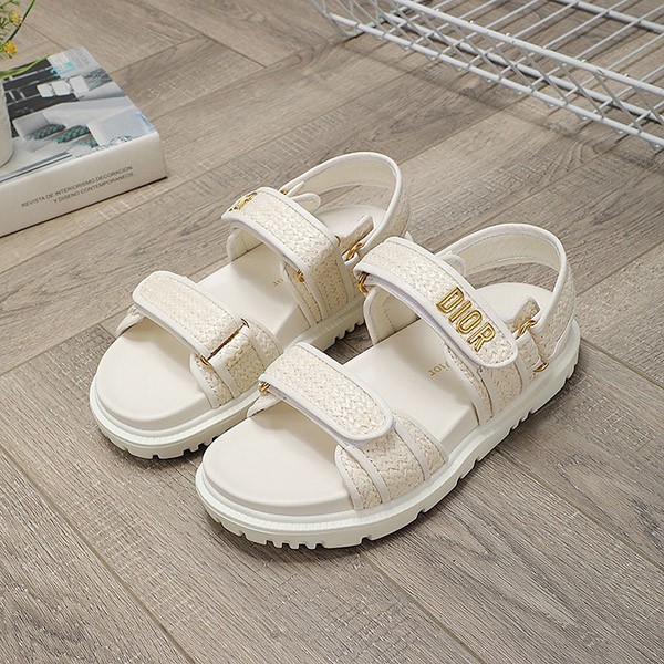 Not available in Japan ◆ 2023SS ◆ Dior Act Replica Blade Raffia Sandals dew18419