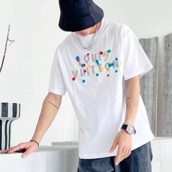 Louis Vuitton Yayoi Kusama fake logo T-shirt vum00260