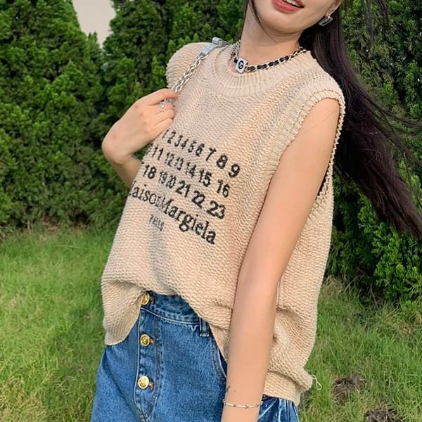 Secured Maison Margiela Replica Signature Stitch Cashmere Vest Maj75064 Secured Maison Margiela Replica Signature Stitch Cashmere Vest Maj75064