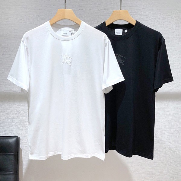 Must-have? [Burberry Replica] Check EKD Cotton T-shirt in 2 colors Bah91061