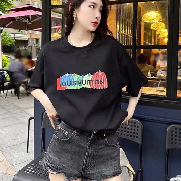 Secured Louis Vuitton Pumpkin T-shirt Replica vuf57226