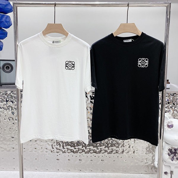 Lowest price challenge Loewe Embroidered Anagram T-shirt Replica 2 colors H526Y22J26 Lowest price challenge Loewe Embroidered Anagram T-shirt Replica 2 colors H526Y22J26