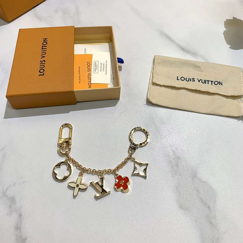 Very popular!! New color [Louis Vuitton] Chain Fleur bag charm super copy vut75773
