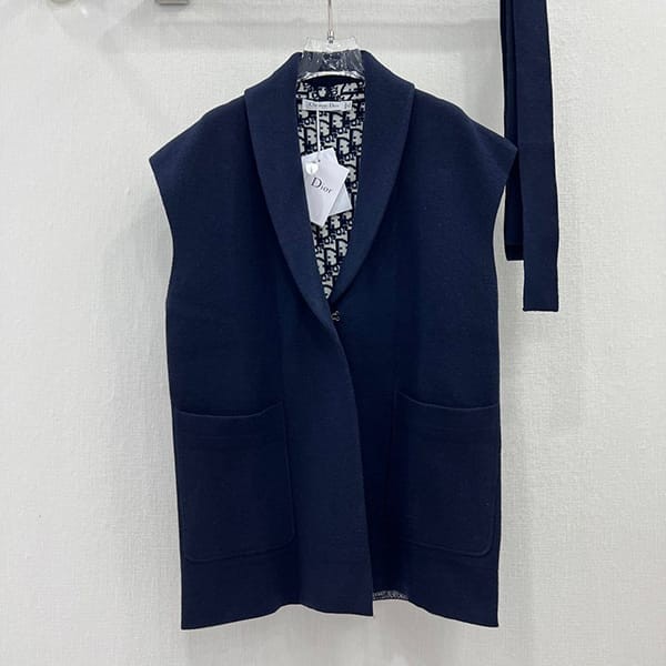 Very popular all over the world? Dior Oblique Reversible Coat Vest Fake det26795