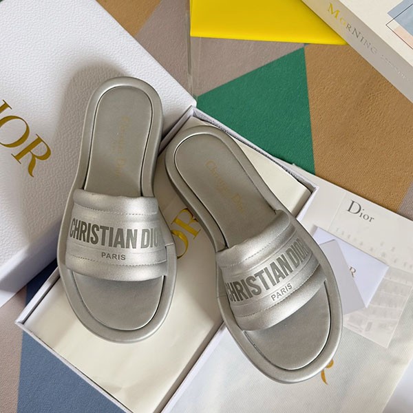 Dior EVERY-D Slide Lambskin Sandals Replica der12069 Dior EVERY-D Slide Lambskin Sandals Replica der12069