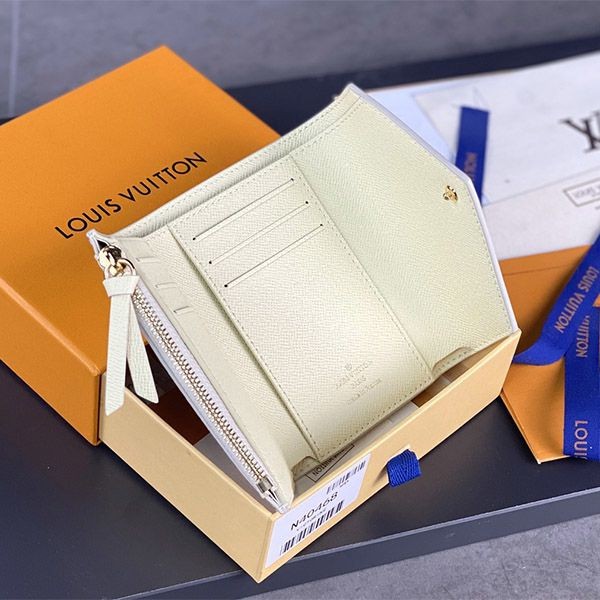 Louis Vuitton Folding Wallet Canvas Chain Replica N40468