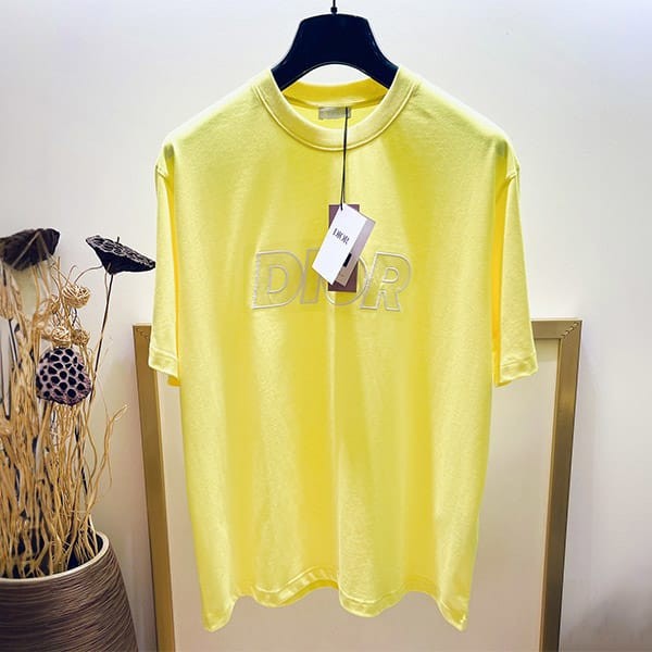 Immediate shipping Dior cotton T-shirt copy 393J696E0847 Immediate shipping Dior cotton T-shirt copy 393J696E0847
