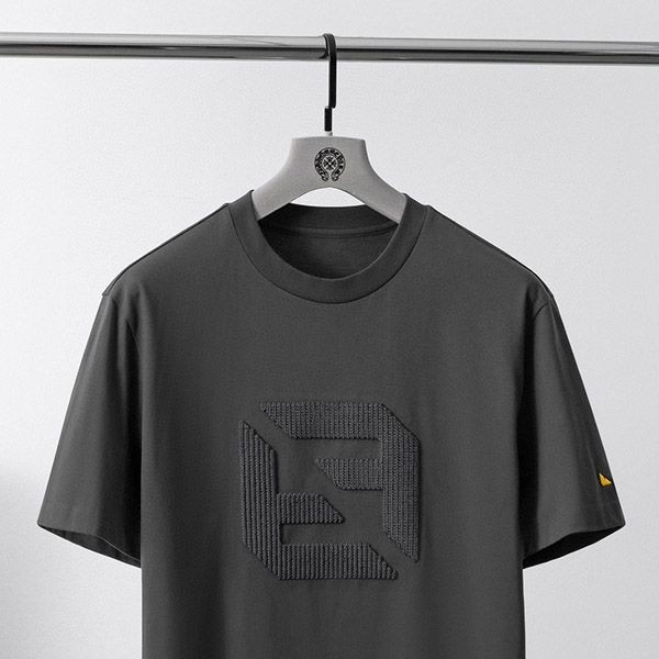 Immediate delivery Fendi FF cotton copy T-shirt feq93059
