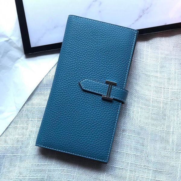 Attention ★ Hermes Bearn Bearn souffle Epson long wallet fake H039785CK