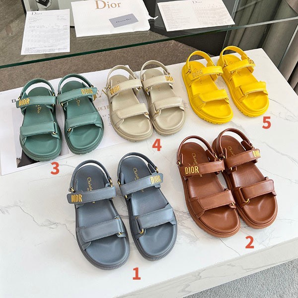 [Limited stock? First come, first served] Dior ACT Sandals Replica 5 colors deq95477