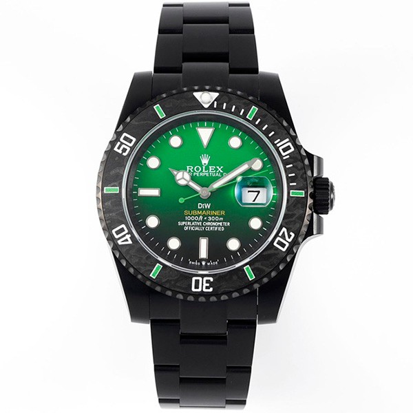 Rare Rolex DiW Submariner Replica PARAKEET roa59303 Rare Rolex DiW Submariner Replica PARAKEET roa59303