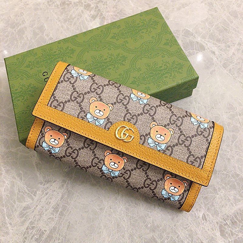 ☆Gucci☆ EXO-KAI collaboration bear print long wallet replica 660509 2YSAG 8695 ☆Gucci☆ EXO-KAI collaboration bear print long wallet replica 660509 2YSAG 8695