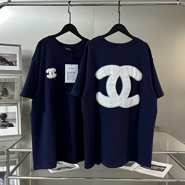 Chanel CC logo T-shirt replica shw66059