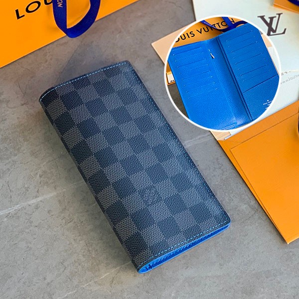 Louis Vuitton Portefeuille Brazza Long Wallet Replica Damier Graphite vue81037 Louis Vuitton Portefeuille Brazza Long Wallet Replica Damier Graphite vue81037