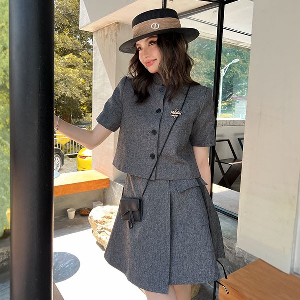 New 2022 FALL Dior wrap mini skirt replica ded67168