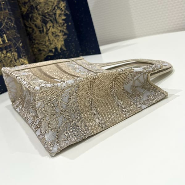 Dior Book Tote Mini Gold Bag Deu46372, Sold Out