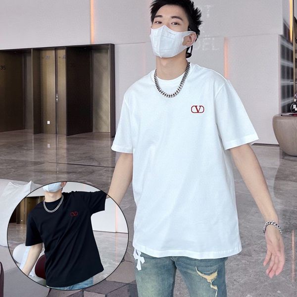 Recommended Valentino replica SIGNATURE print T-shirt in 2 colors Vus93382 Recommended Valentino replica SIGNATURE print T-shirt in 2 colors Vus93382