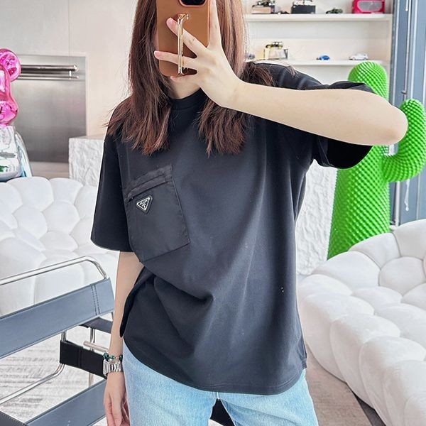 Perfect gift: Prada replica crew neck stretch cotton T-shirt puv76743 Perfect gift: Prada replica crew neck stretch cotton T-shirt puv76743