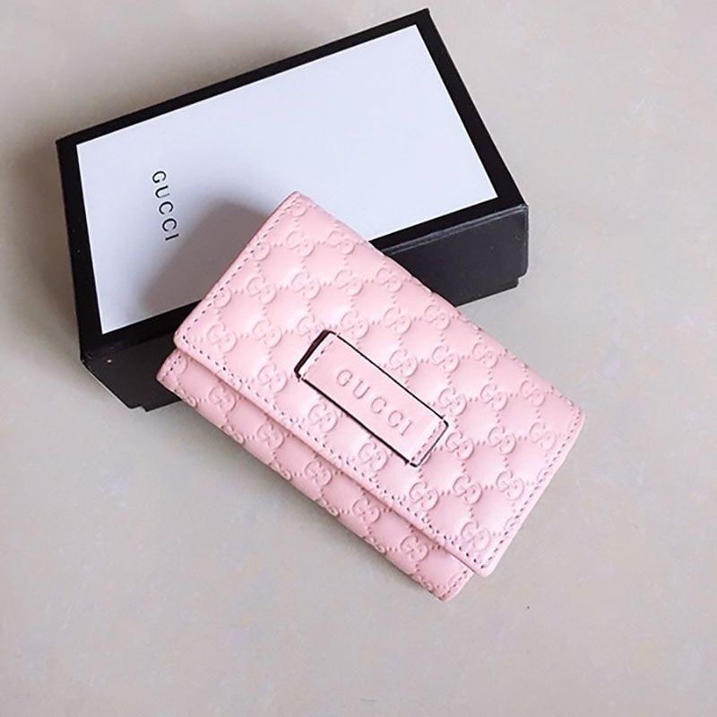 Stylish and cute Gucci wallet 2021 new leather key case wallet replica gg21082702