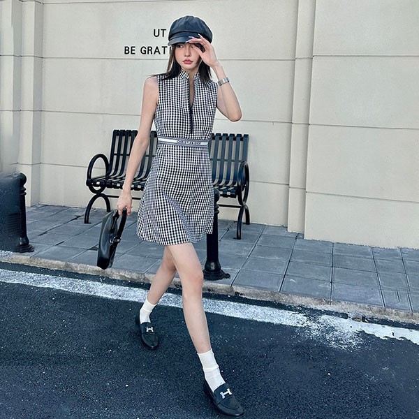 Dior Gingham Check Mini Dress Replica dei65928