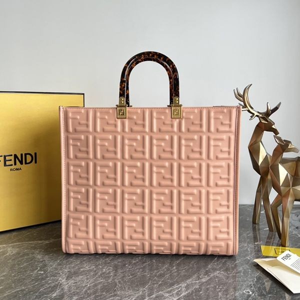 Immediate shipping Fendi shopping bag copy Sunshine Medium fem25640