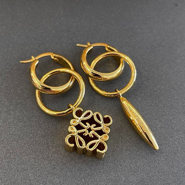 Sale New Loewe Single Anagram Earrings Fake lol61908