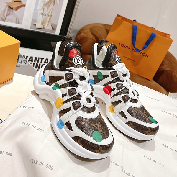 [Louis Vuitton x Yayoi Kusama Replica] LV Arclight Line Sneakers 1AB9RC