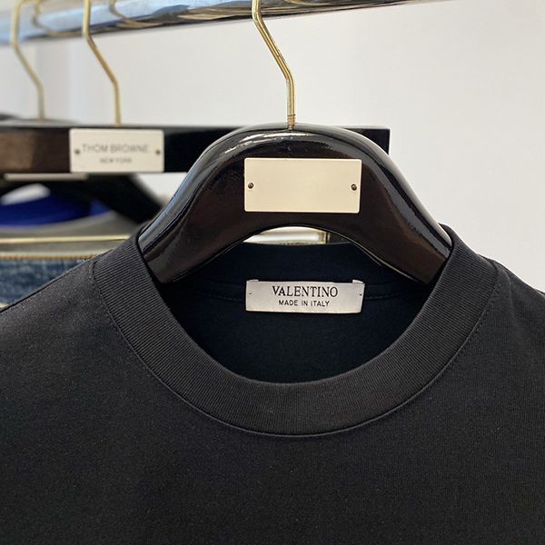 Attention ★ Valentino copy SIGNATURE print T-shirt Vuo82711