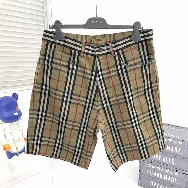 New Spring Collection Supreme Burberry Replica Denim Shorts Baz99698