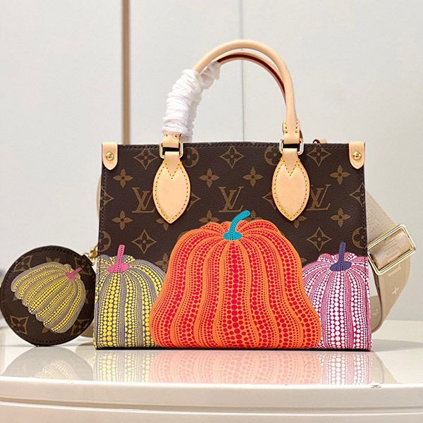Cheap Louis Vuitton x Yayoi Kusama On the Go PM Replica Handbag M46467 with Tracking Cheap Louis Vuitton x Yayoi Kusama On the Go PM Replica Handbag M46467 with Tracking