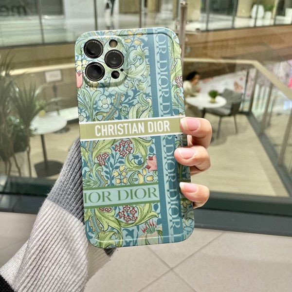 Stylish and cute Dior iPhone 13 fake/12 case deb51538