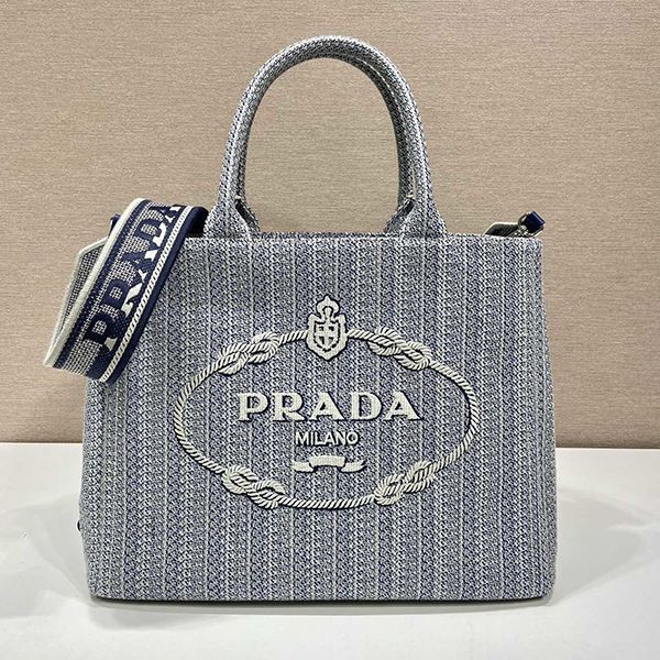 Autumn/Winter Sale: Prada Denim Fabric 2-Way Handbag Replica pux72519 Autumn/Winter Sale: Prada Denim Fabric 2-Way Handbag Replica pux72519