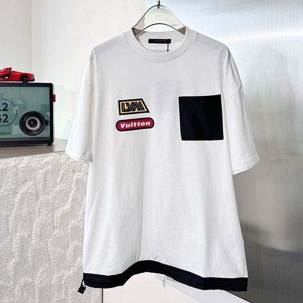 New limited edition Louis Vuitton logo T-shirt replica vun51862 New limited edition Louis Vuitton logo T-shirt replica vun51862