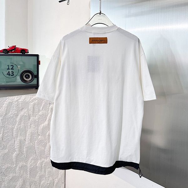 New limited edition Louis Vuitton logo T-shirt replica vun51862