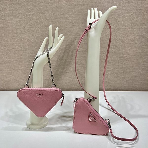 n-grade recommended prada saffiano leather mini pouch bag replica puv59160