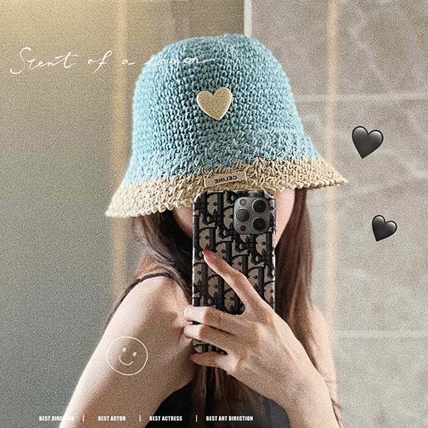 Eye-catching color Celine bucket hat replica hat Cem00384