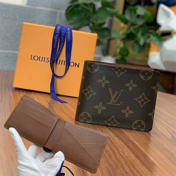Louis Vuitton Replica Men's New Monogram Multiple Wallet M608951 Louis Vuitton Replica Men's New Monogram Multiple Wallet M608951